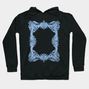 Retro Blue Frame Hoodie